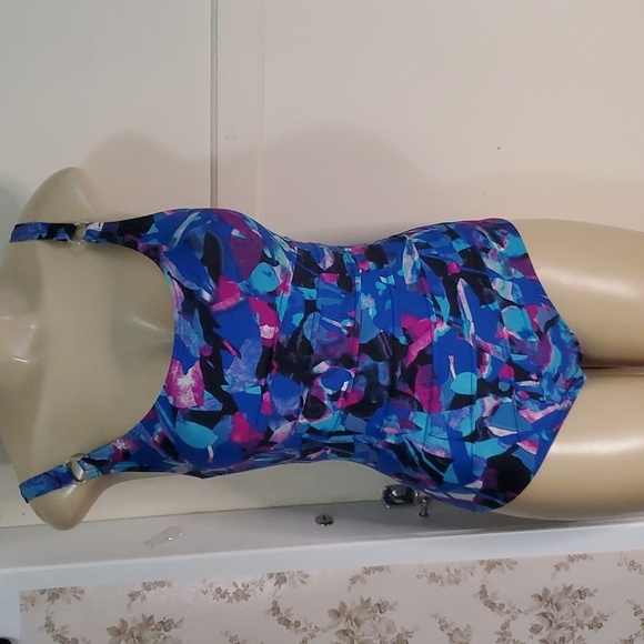 CALVIN KLEIN Celestial Starburst One-Piece Swimsuit Size 4 - Picture 1 of 9